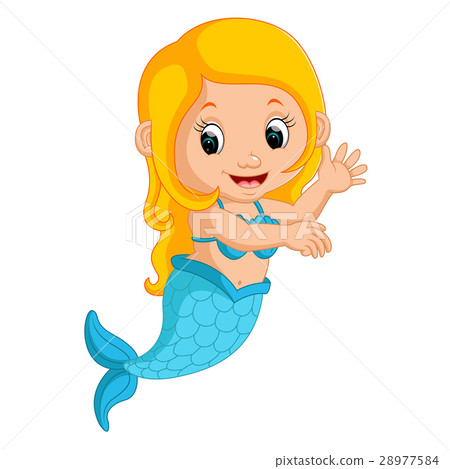 cute mermaid cartoon cute mermaid cartoon 28977584