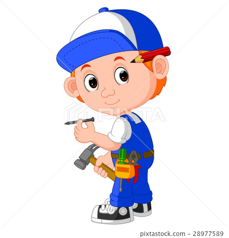 cute carpenter cartoon cute carpenter cartoon 28977589
