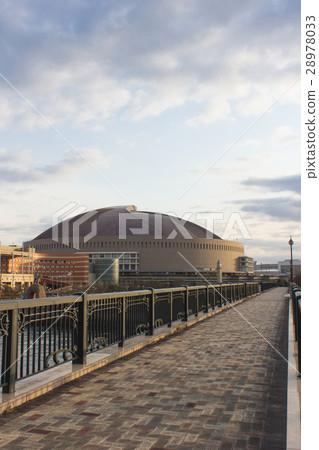 Fukuoka Dome and Fudai River 28978033