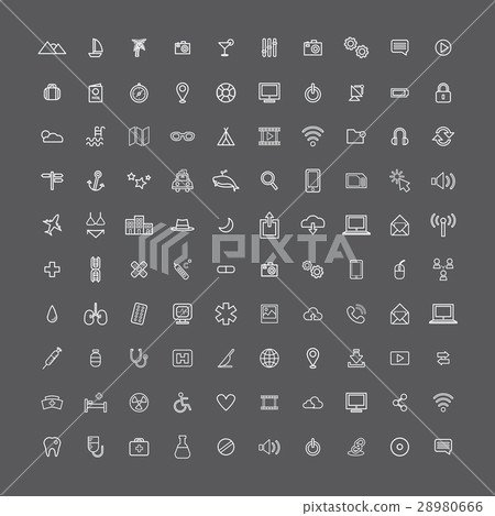 Vector Illustration UI Universal Icon Concept 28980666