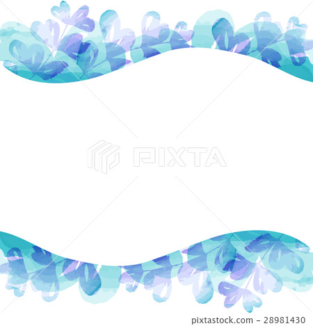 Frame · Plant · Watercolor 28981430