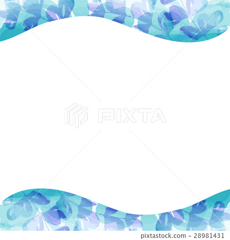 Frame · Plant · Watercolor 28981431