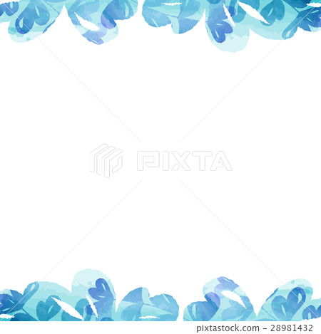 Frame · Plant · Watercolor 28981432