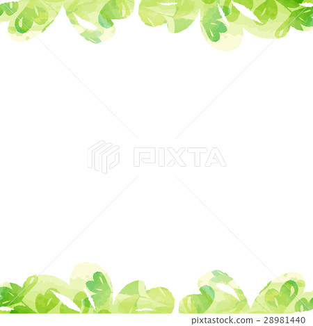 Frame · Plant · Watercolor 28981440