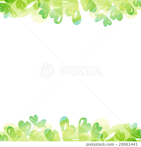 Frame · Plant · Watercolor 28981441