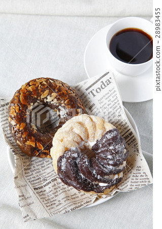 donuts and coffee donuts and coffee 28983455