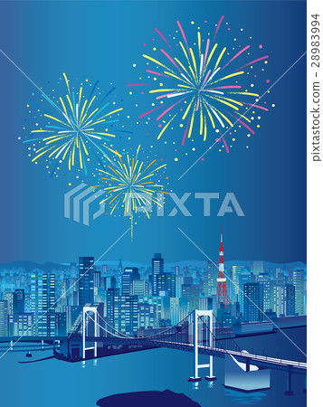 煙花節在東京 煙花節在東京 28983994