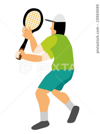 Tennis player avant-garde 28984089