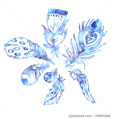 Vector ethnic collection of glamor sparkle modern 28985066