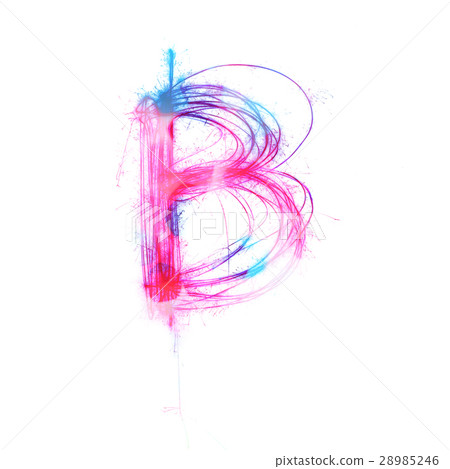 Twinkle light alphabet B. 28985246