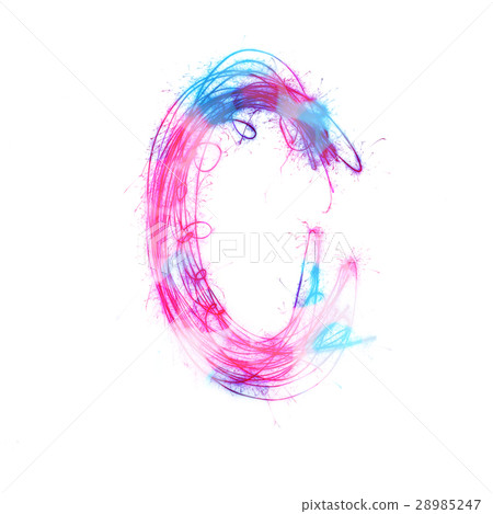 Twinkle light alphabet C. 28985247