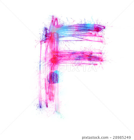 Twinkle light alphabet F. 28985249