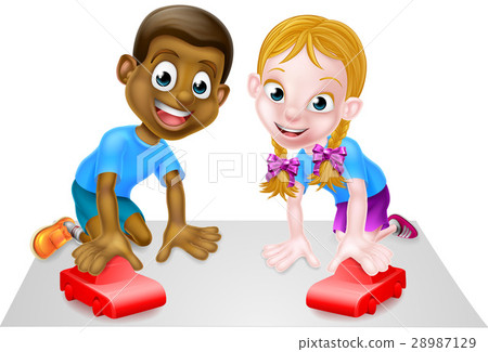 Kids Playing with Cars Kids Playing with Cars 28987129