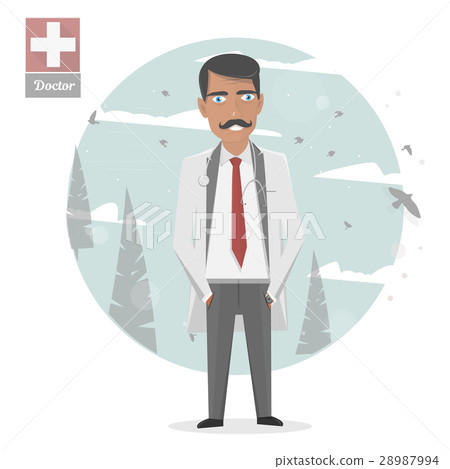 Medical staff. Vector medicine illustration Medical staff. Vector medicine illustration 28987994