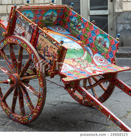 Traditional sicilian cart 28988525