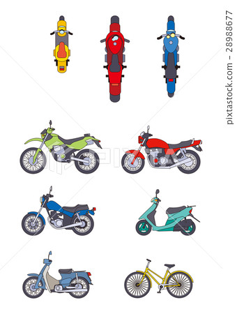 Motorcycles, motorcycles, motorcycles, mopeds, scooters, turnips, on road bikes, off-road 28988677