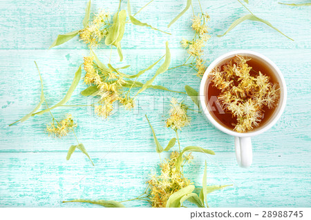 Tea of linden blossoms Tea of linden blossoms 28988745