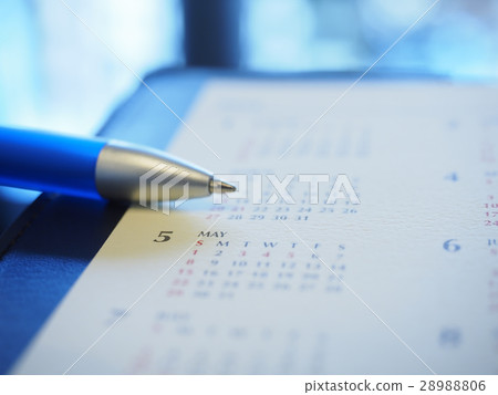 Business image · calendar · notebook · May 28988806
