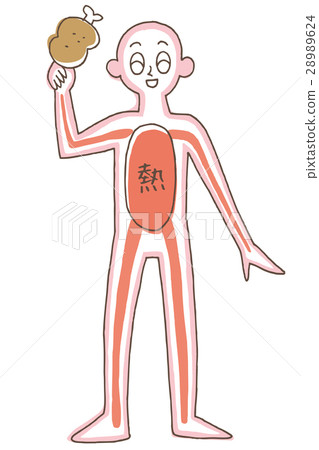 Illustration of body temperature - Stock Illustration [28989624] - PIXTA