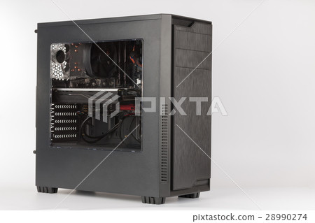 Tower computer case with transparent acryl side Tower computer case with transparent acryl side 28990274