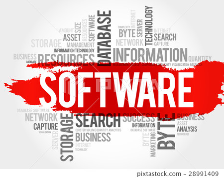 Software word cloud - Stock Illustration [28991409] - PIXTA