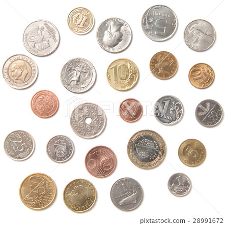 Various coins 28991672