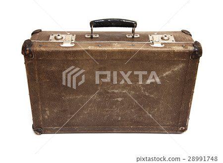 Run-down suitcase 28991748