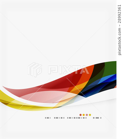 Business wave corporate template 28992361