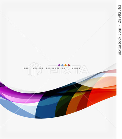Business wave corporate template 28992362