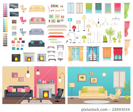 Modern Interiors of Different Comfortable Flats 28993034