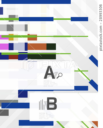 Geometrical abstract background with infographics Geometrical abstract background with infographics 28993306