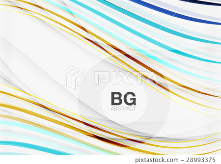Thin lines wave abstract background Thin lines wave abstract background 28993375