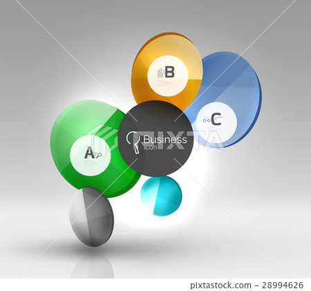 Circle banner template Circle banner template 28994626
