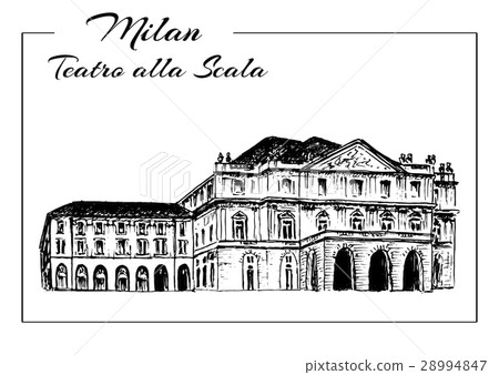 Teatro alla Scala. Milan Opera House, Italy. 28994847
