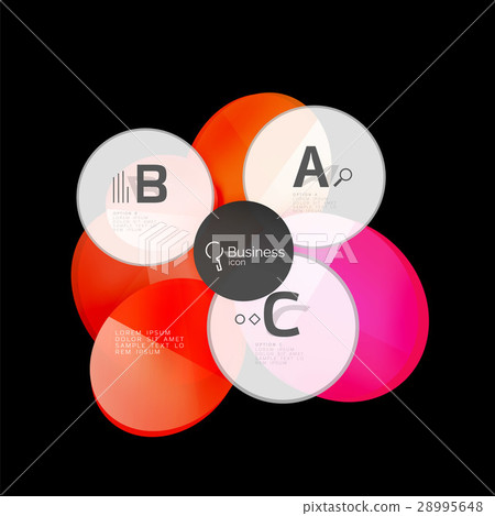 Geometrical abstract infographics banner template Geometrical abstract infographics banner template 28995648