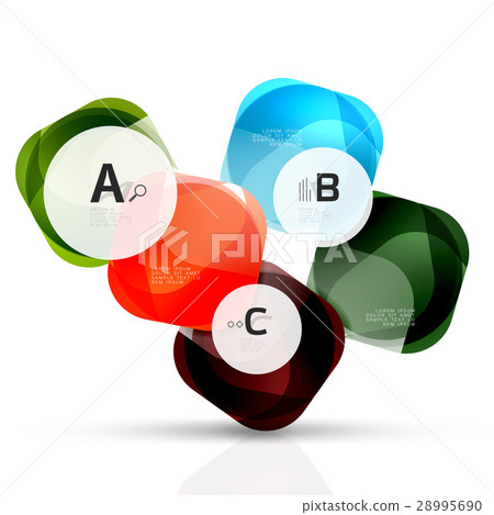Vector abstract gem stones Vector abstract gem stones 28995690