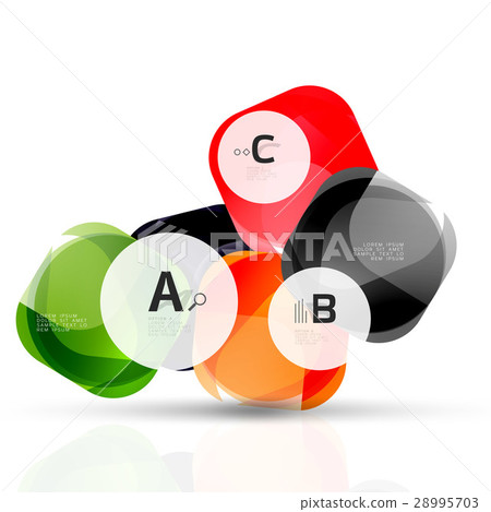 Vector abstract gem stones 28995703