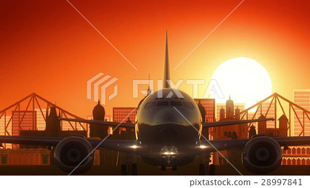 Kolkata India Take Off Skyline Golden Background Kolkata India Take Off Skyline Golden Background 28997841