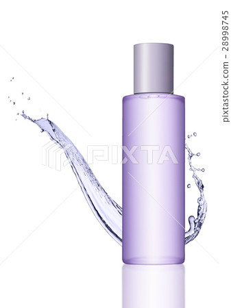 Container with cosmetics skin care body cream 28998745