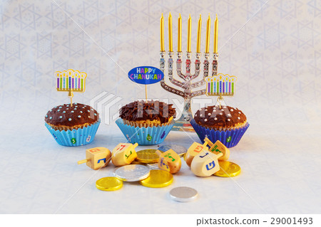 Jewish holiday hannukah symbols - menorah, Jewish holiday hannukah symbols - menorah, 29001493