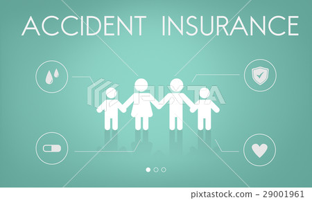 Family Insurance Reimbursement Protection Concept Family Insurance Reimbursement Protection Concept 29001961