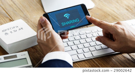 Communication Connection Technology Internet Concept 29002642