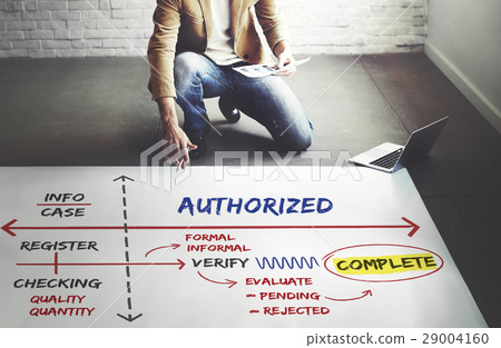 Affirmed Authorized Certified Guaranteed Concept 29004160