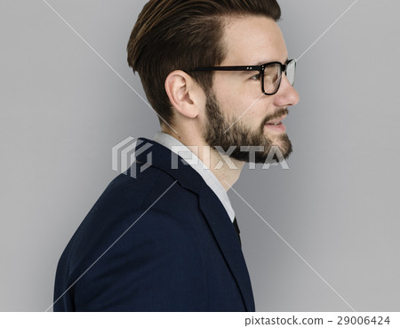 Caucasian Business Man Smiling Caucasian Business Man Smiling 29006424