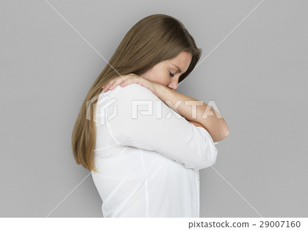 Studio People Shoot Portrait Isolated 29007160