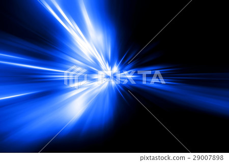 speed motion on night road speed motion on night road 29007898