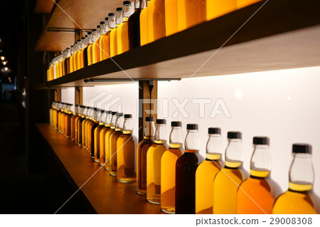 Primary bottle shelf of whiskey (2 steps from the right) 29008308