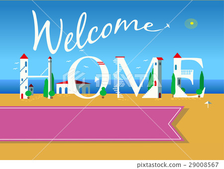 Welcome home. Travel card Welcome home. Travel card 29008567