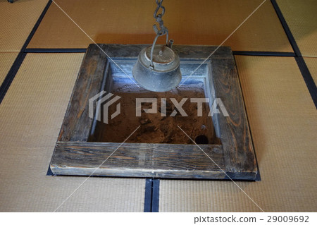 Hearth of old folk house 29009692