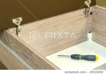 Chromed metal set of hardware for doors 29010092